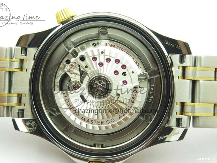 0201 2018 Seamaster Diver 300M SS YG VSF 1:1 Best Edition YG Bezel Blue Dial on SS YG Bracelet A Effortless 7897